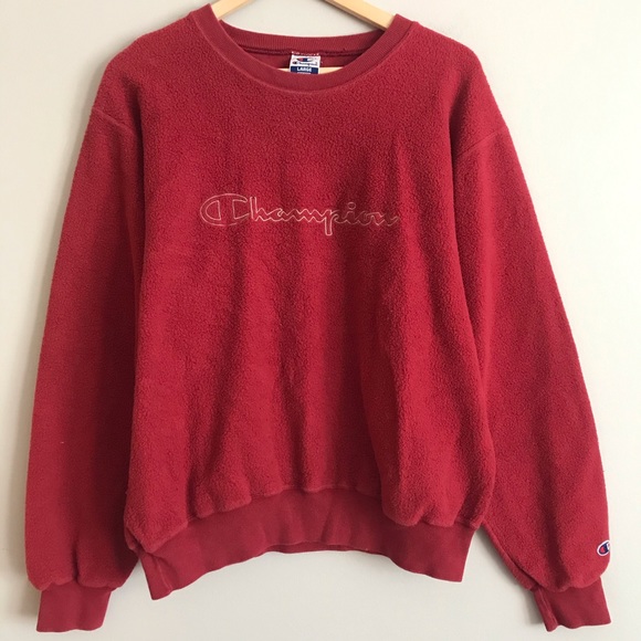 inside out champion sweatshirt